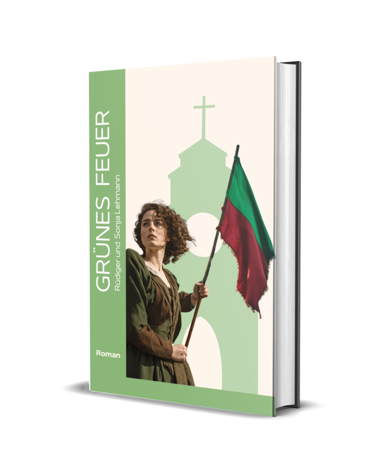 TB_Freigestellt_HArdcover_Mockup_Grünes FeuerZwei FedernDer Trommelwächter